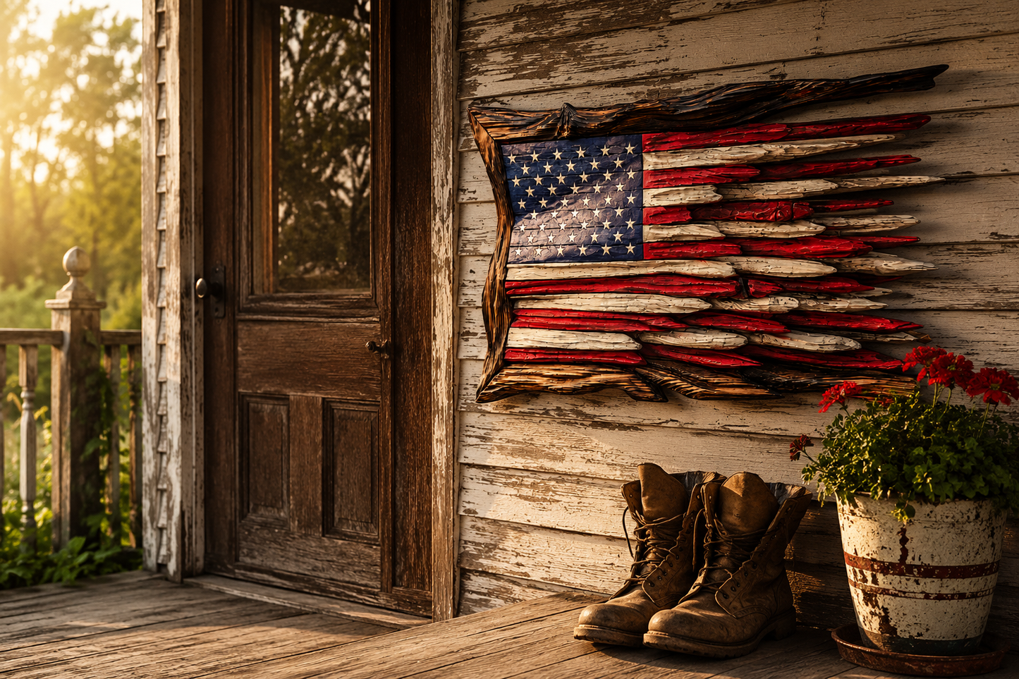 The Battle-Worn Flag